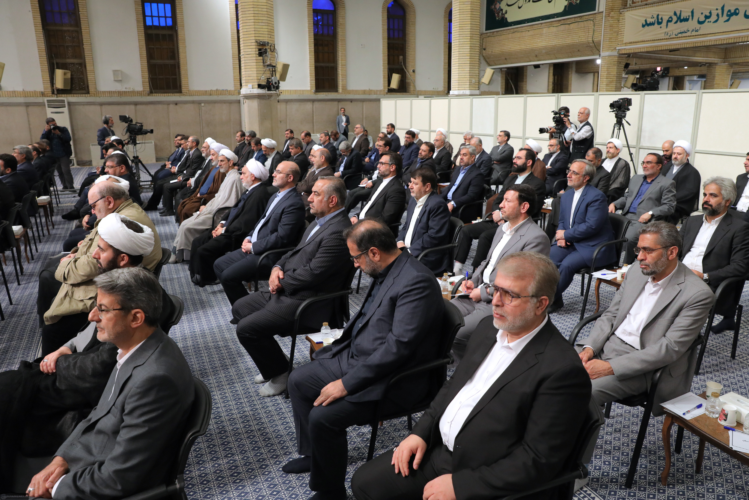 دیدار رئیس و مسئولان قوه قضائیه با رهبر انقلاب