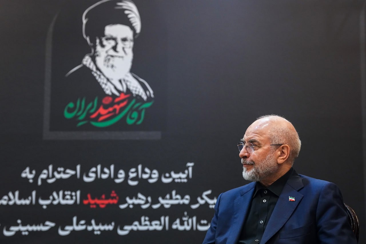 دیدار نورالدین اسماعیل‌اف رئیس مجلس ازبکستان با قالیباف 