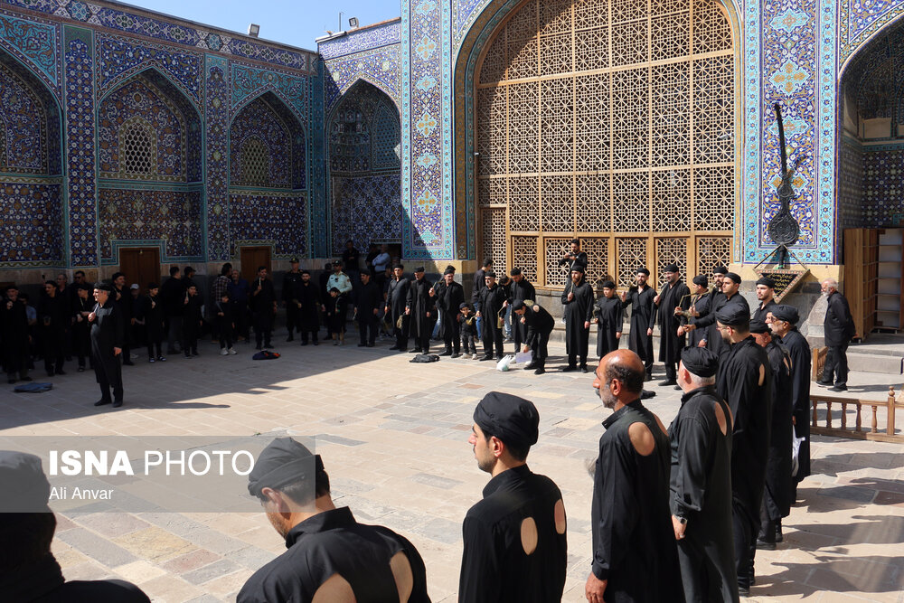 مراسم طشت‌گذاری در اردبیل