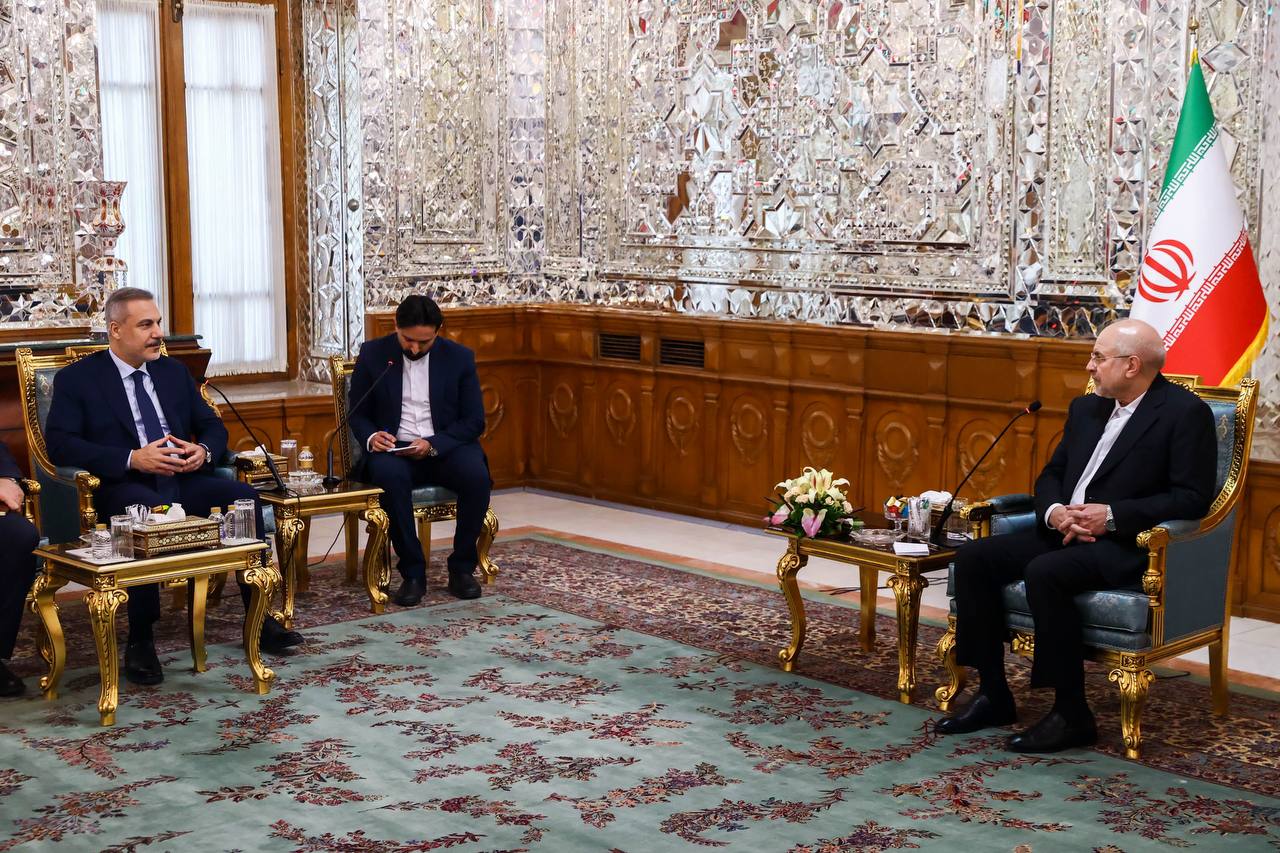 دیدار هاکان فیدان با قالیباف