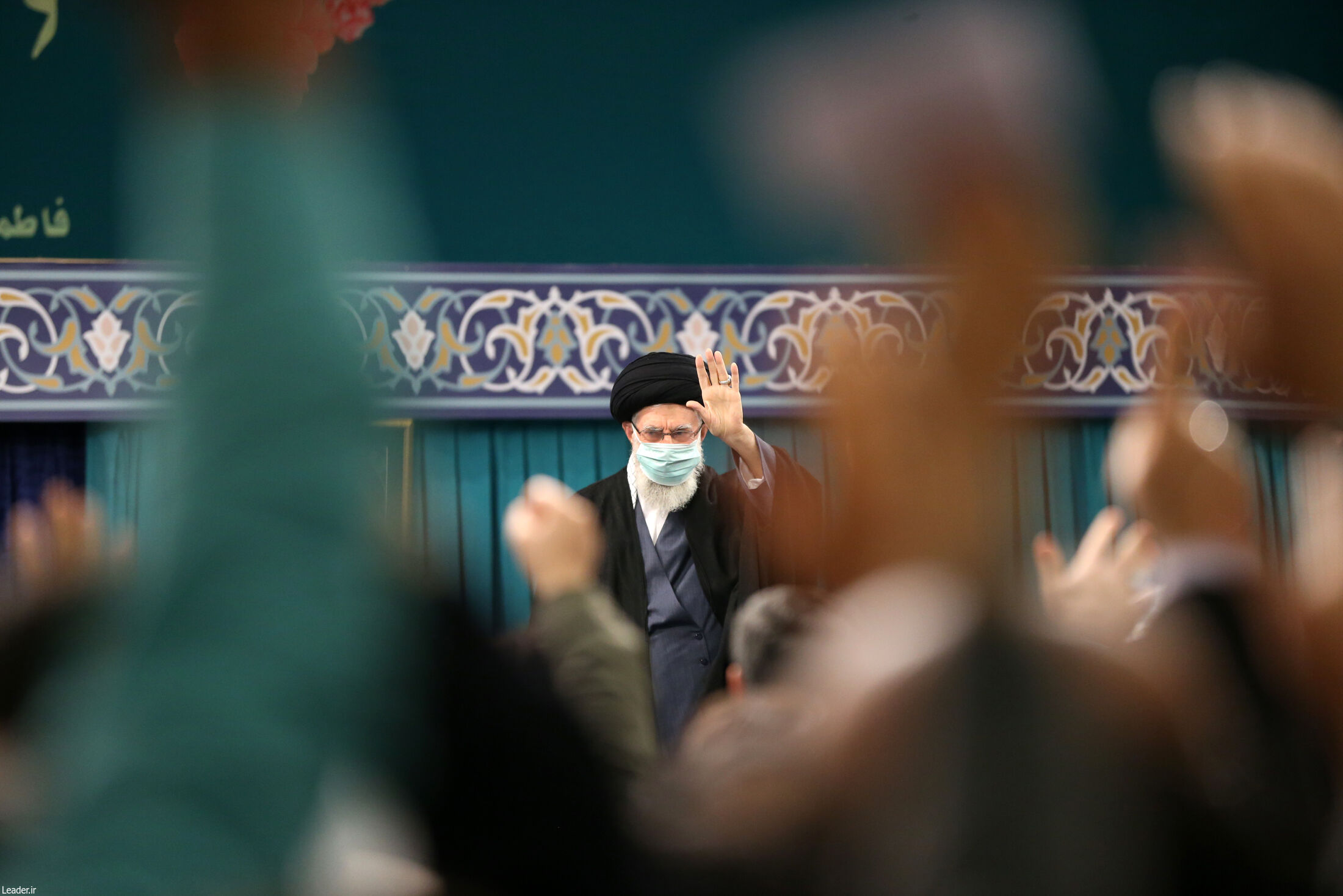 دیدار مداحان اهل‌بیت علیهم‌السلام با رهبر انقلاب