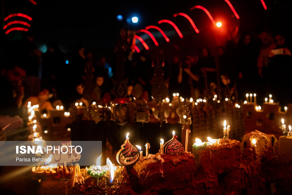 مراسم شام غریبان حسینی - تهران