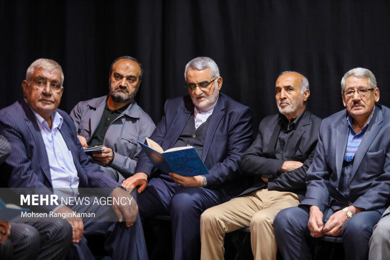 مراسم ختم والده سردار کوثری