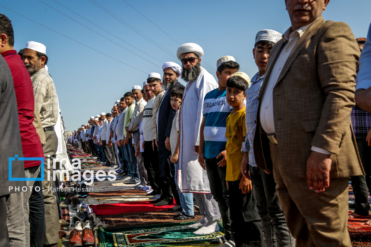 نماز عید «قربان» در بندر ترکمن