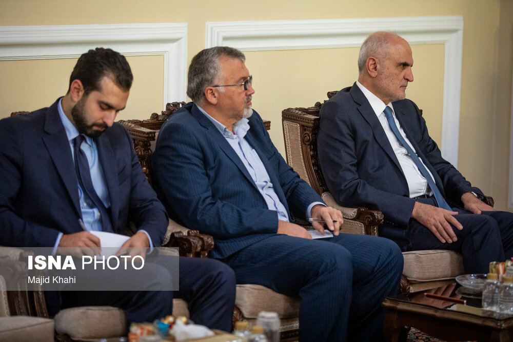 دیدار «علی حسن خلیل» معاون سیاسی رئیس مجلس لبنان با قالیباف