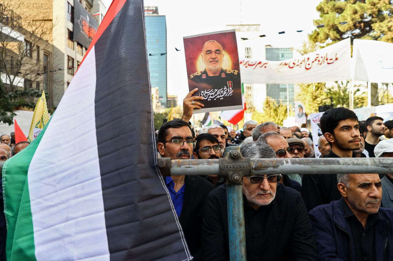 سخنرانی قالیباف در مراسم یوم‌الله ۱۳ آبان