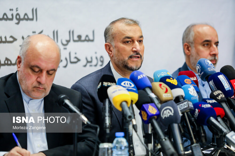 نشست خبری امیر عبداللهیان