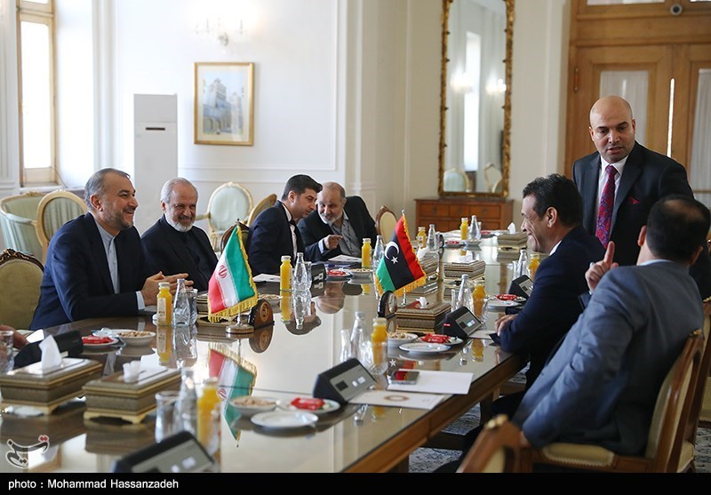 دیدار معاون نخست وزیر لیبی با امیرعبداللهیان