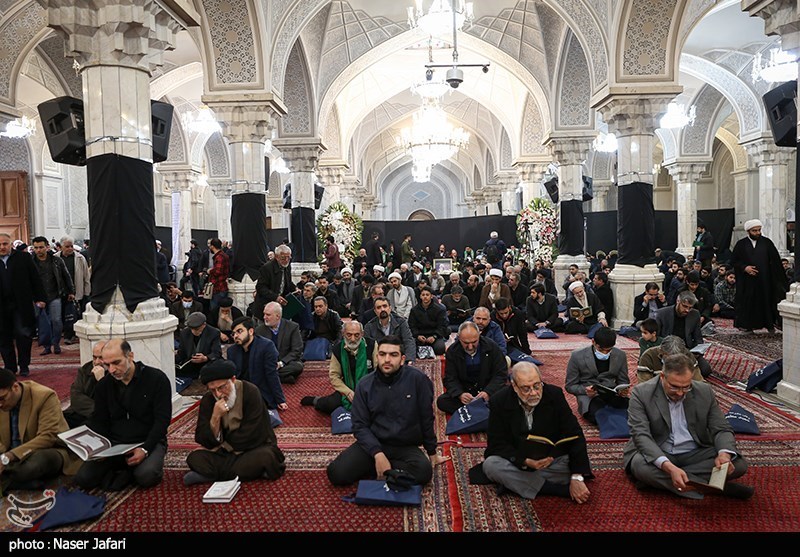 مراسم ترحیم آیت‌الله محمد امامی کاشانی