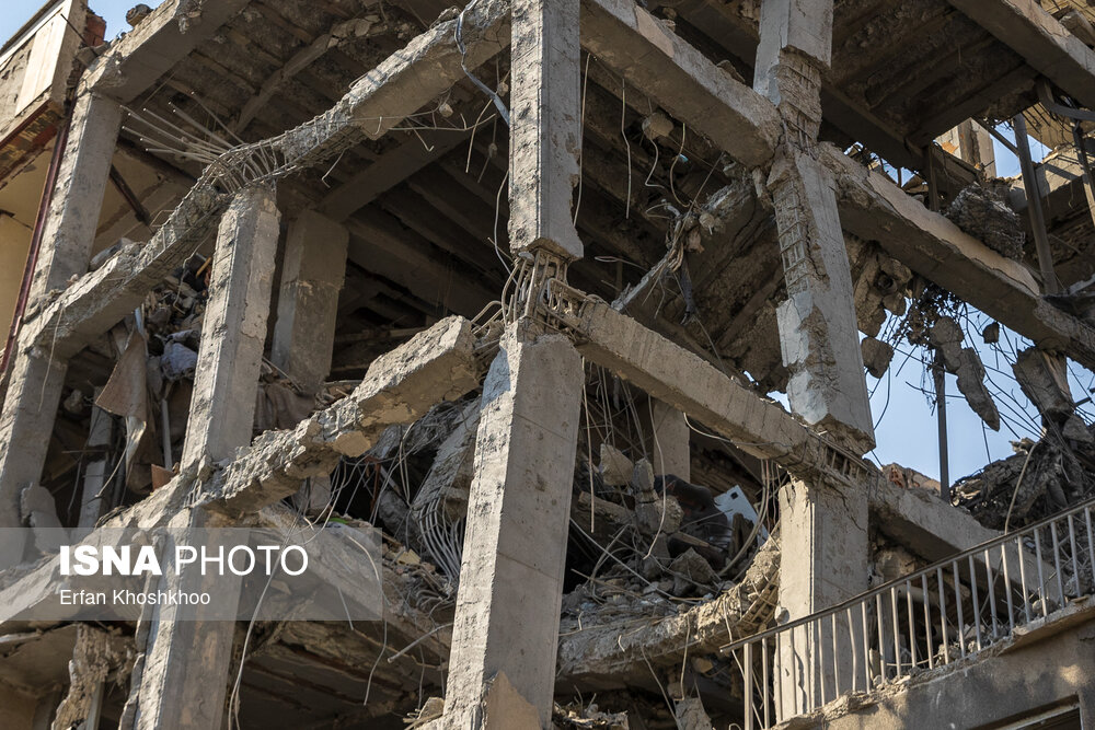 منازل مسکونی خسارت دیده منطقه ۴ تهران در جنگ تحمیلی ۱۲ روزه