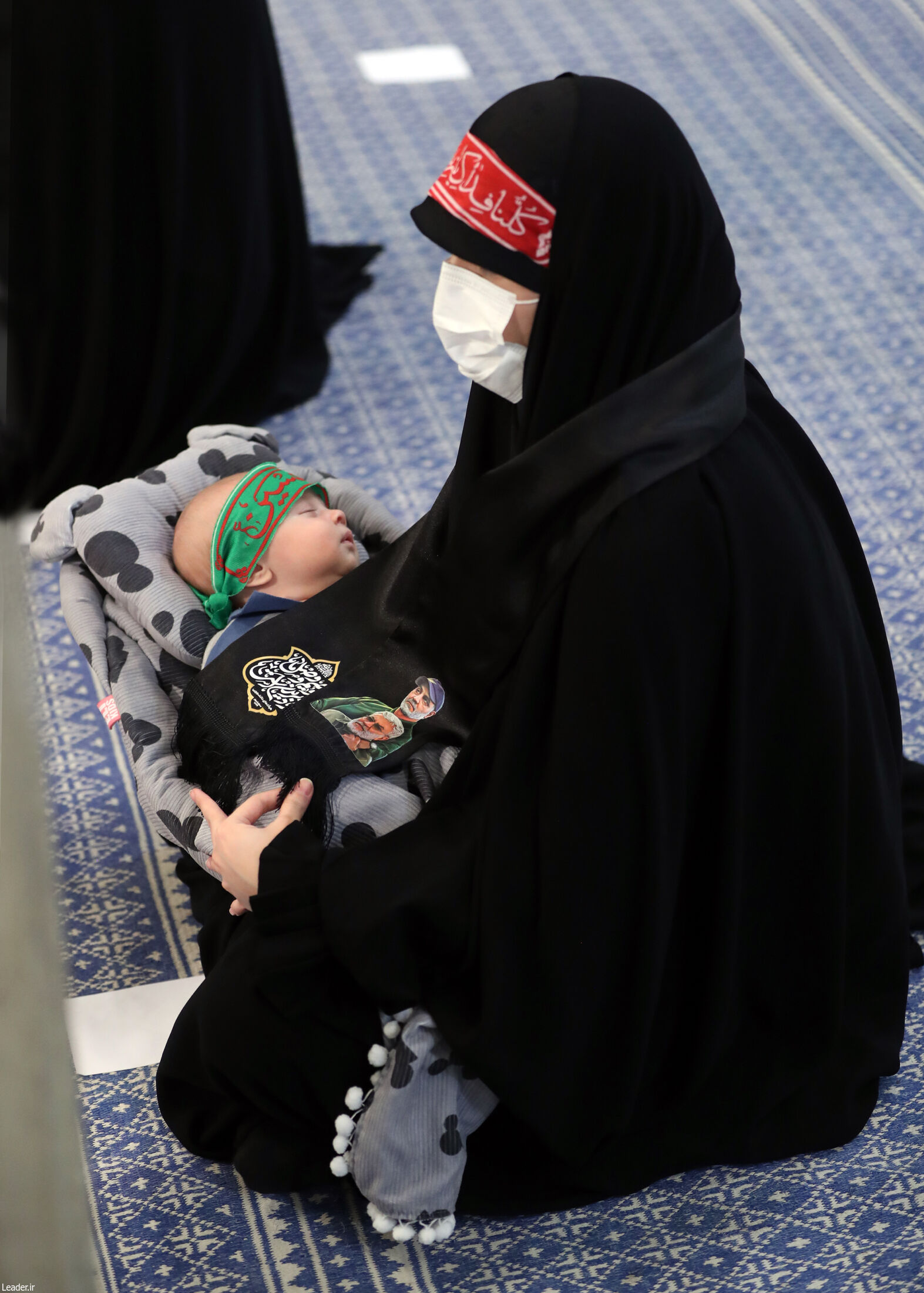 مراسم عزاداری اربعین حسینی با حضور رهبر انقلاب