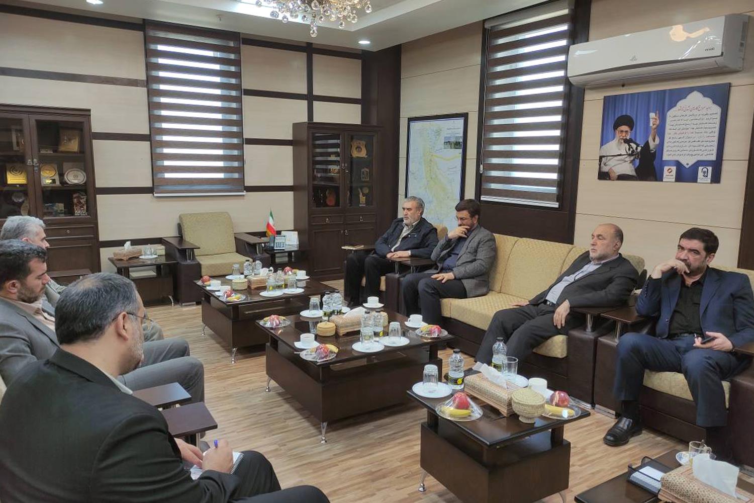 نظارت میدانی نمایندگان از محل حادثه تروریستی راسک