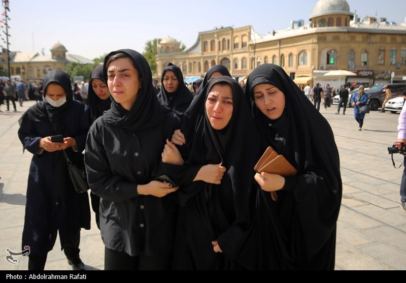 تشییع پیکر شهدای حملات رژیم صهیونیستی در همدان