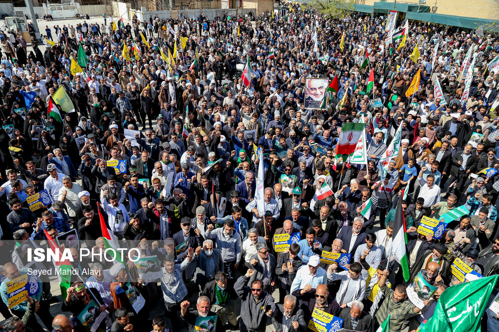 راهپیمایی روز قدس در قم