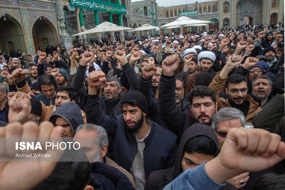 تشییع و تدفین شهدای مدافع حرم