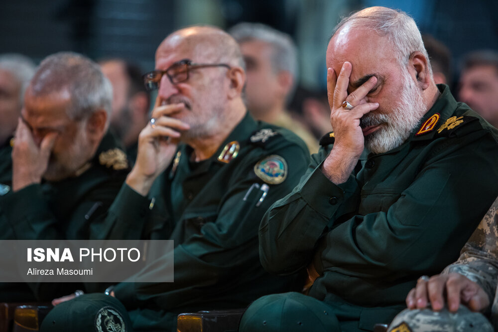 مراسم گرامیداشت شهدای نیروی هوافضای سپاه