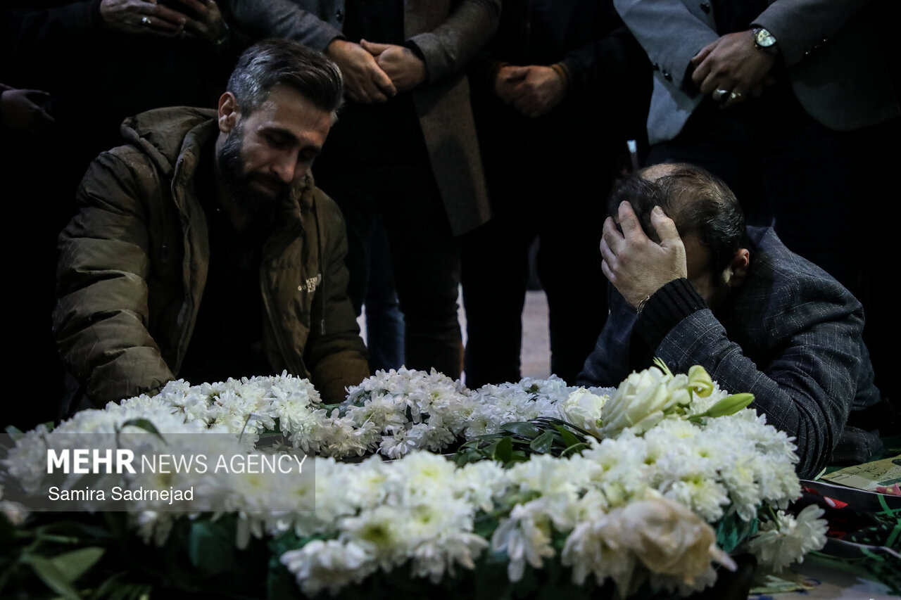 تشییع پیکر شهدای اغتشاشات