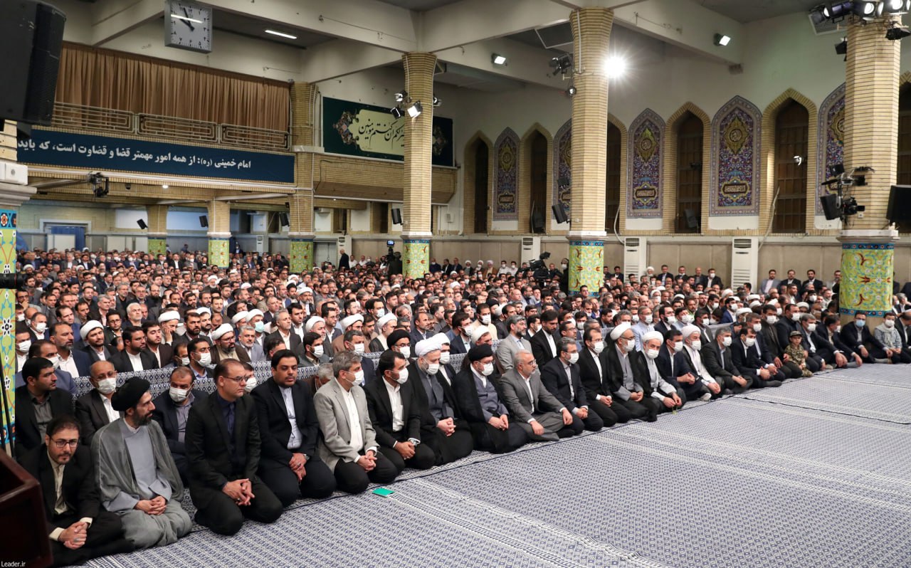 دیدار مسئولان قوه قضائیه با رهبر انقلاب