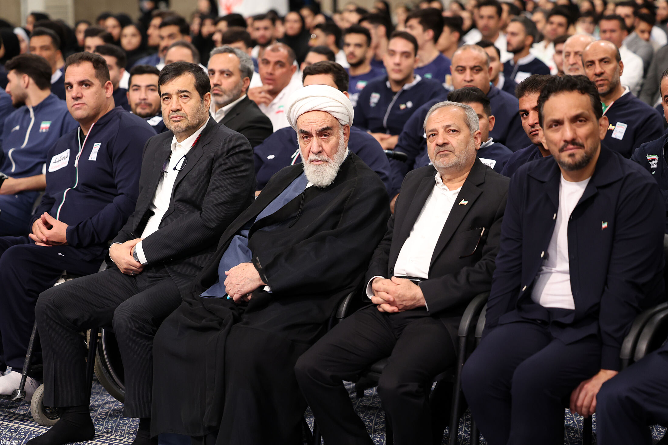 تصاویری از دیدار مدال‌آوران ورزشی و علمی با رهبر انقلاب