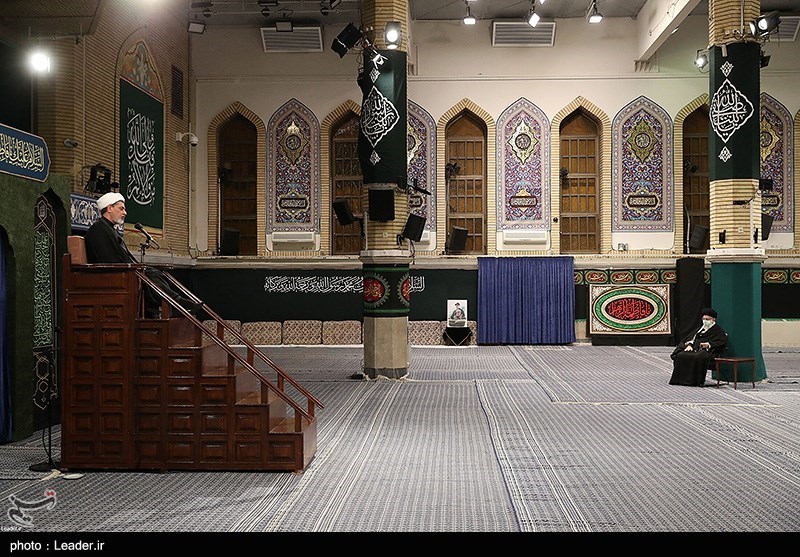 نخستین شب مراسم عزاداری ایام شهادت حضرت فاطمه‌زهرا (س)