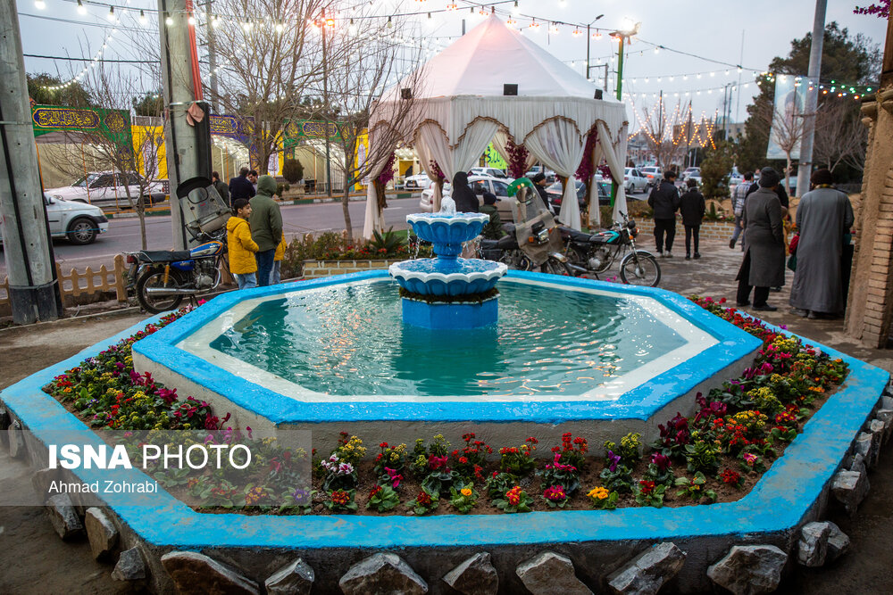 آذین بندی و چراغانی شهر قم