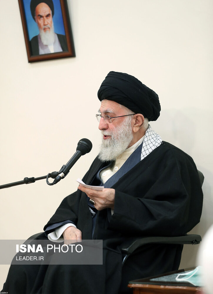 دیدار جمعی از مسئولان سازمان تبلیغات اسلامی با مقام معظم رهبری
