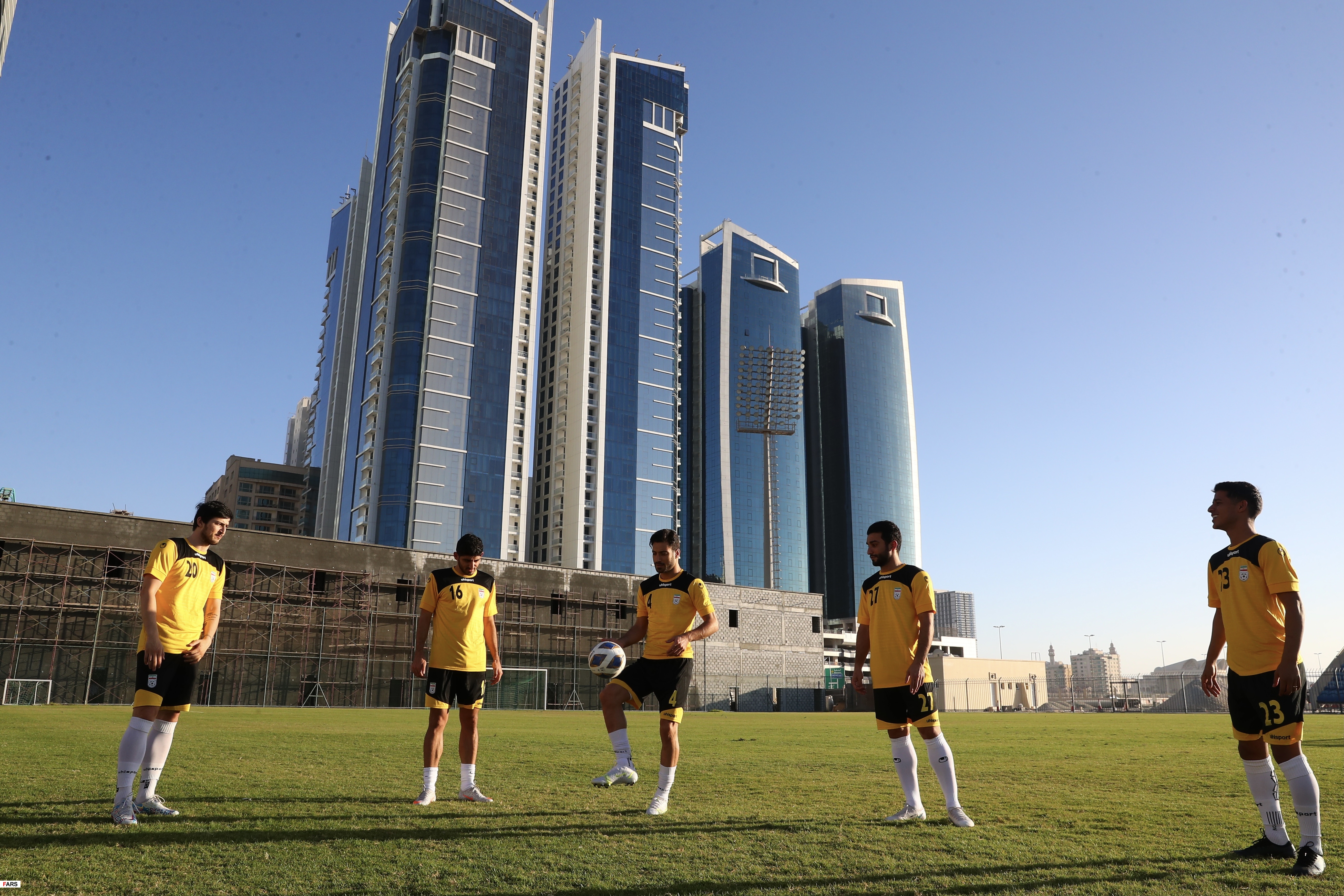 تمرین تیم ملی فوتبال بانوان