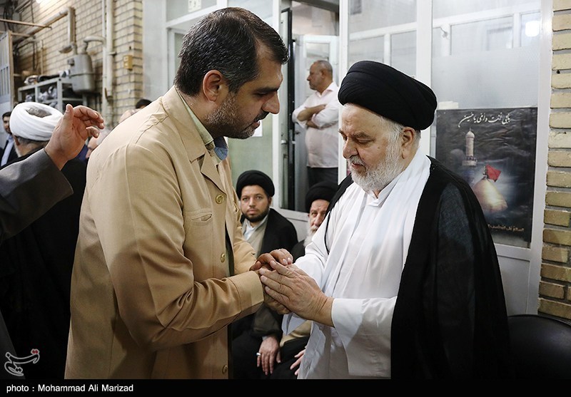  مراسم ترحیم و بزرگداشت همسر آیت‌الله سیستانی در قم