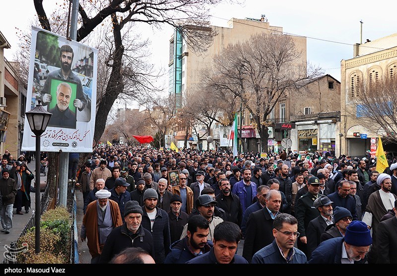 راهپیمایی سراسری محکومیت حمله تروریستی کرمان