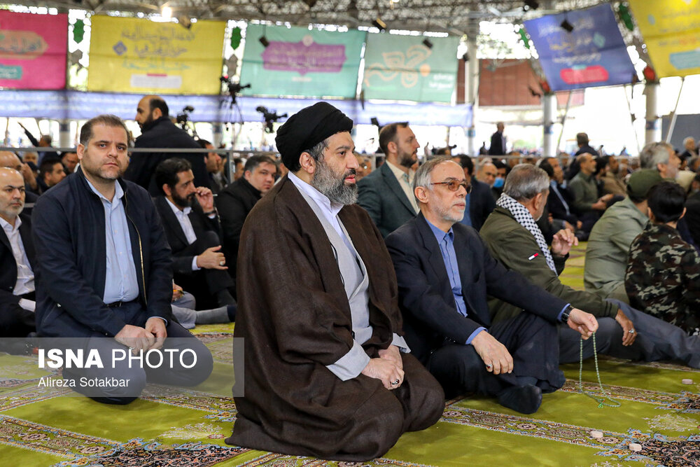 حضور مسئولین نظام در مراسم روز قدس در تهران