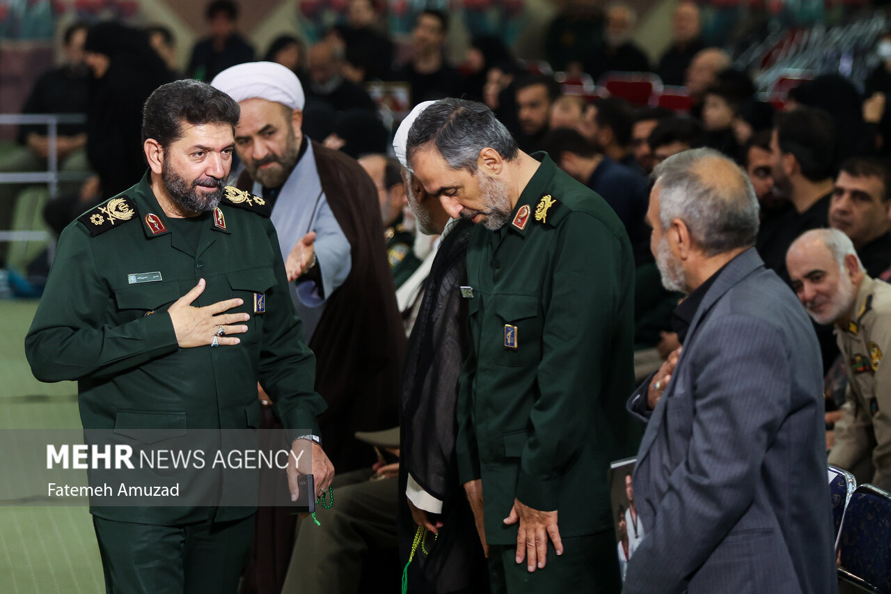 مراسم اربعین شهدای اقتدار ایران