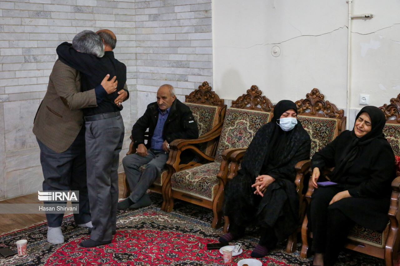 خانواده های داغدار حادثه تروریستی کرمان