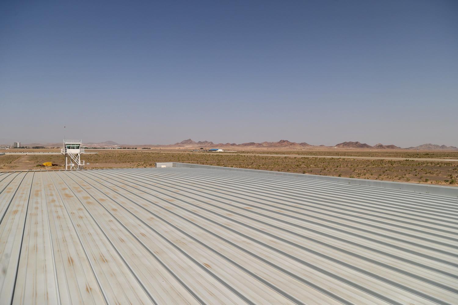 مراسم افتتاح فرودگاه شهدای گناباد