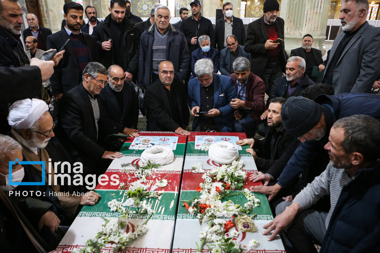 مراسم تشییع «شهدای عدالت» در قم