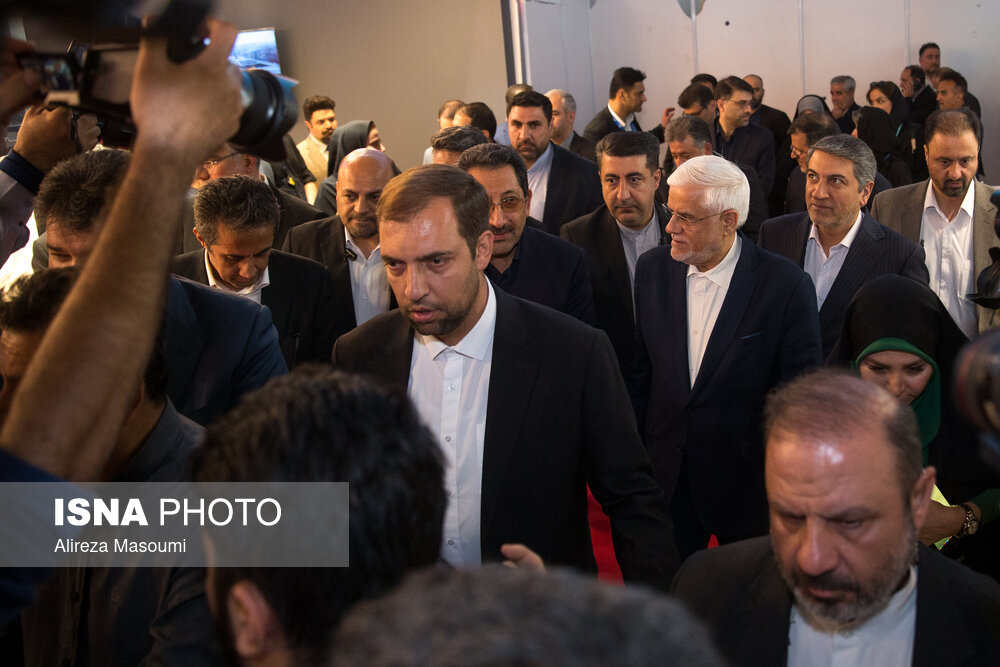 بازدید عارف از نمایشگاه ایران اکسپو ۲۰۲۵