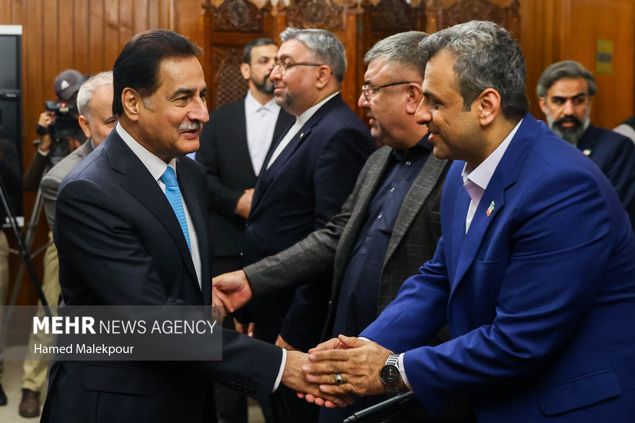 اولین روز سفر رئیس مجلس به پاکستان