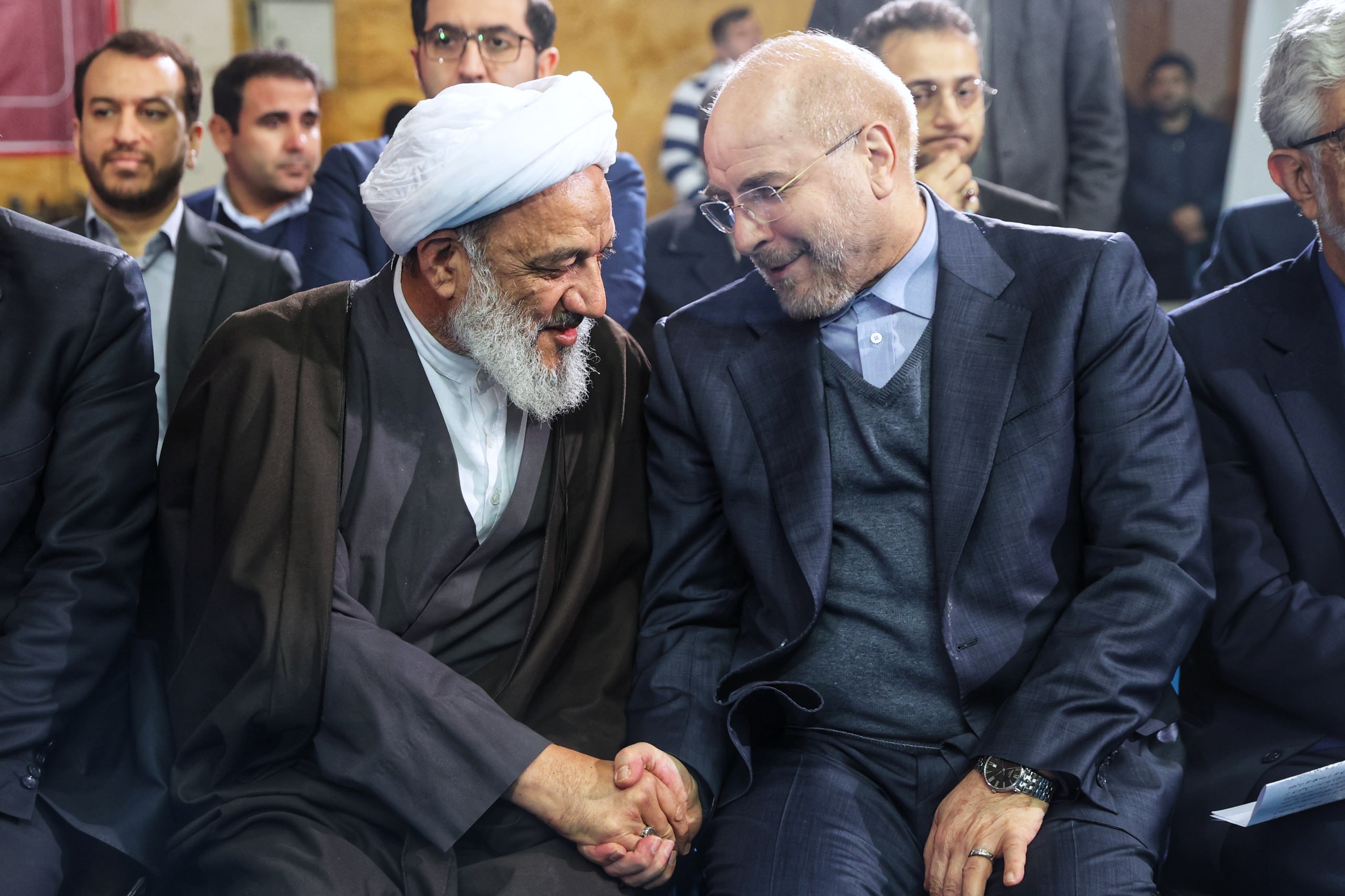 حضور قالیباف و اعضای لیست اصلی جریان انقلاب در همایش بزرگ نیروهای انقلاب