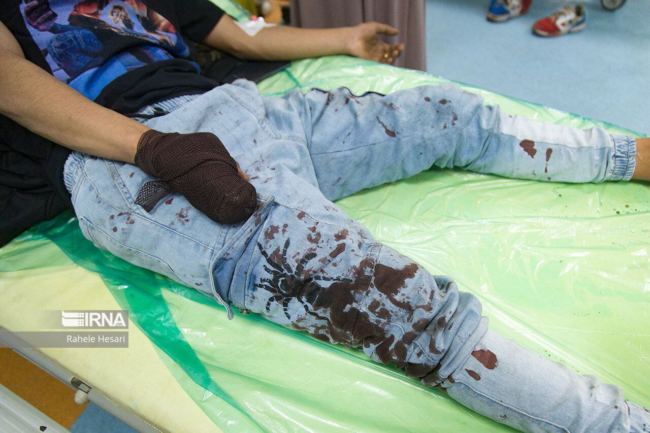 مصدومان چهارشنبه سوری