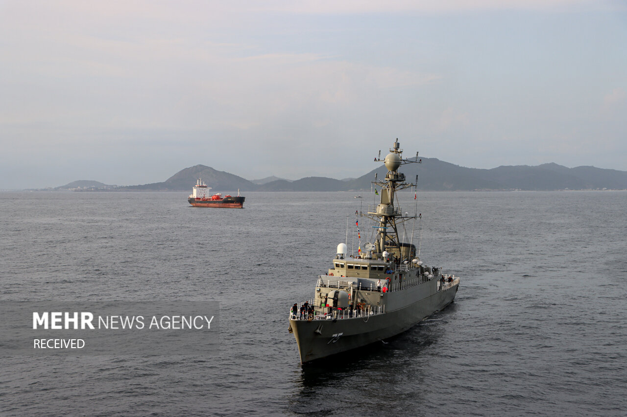 دریانوردی ناوشکن دنا و ناو بندر مکران
