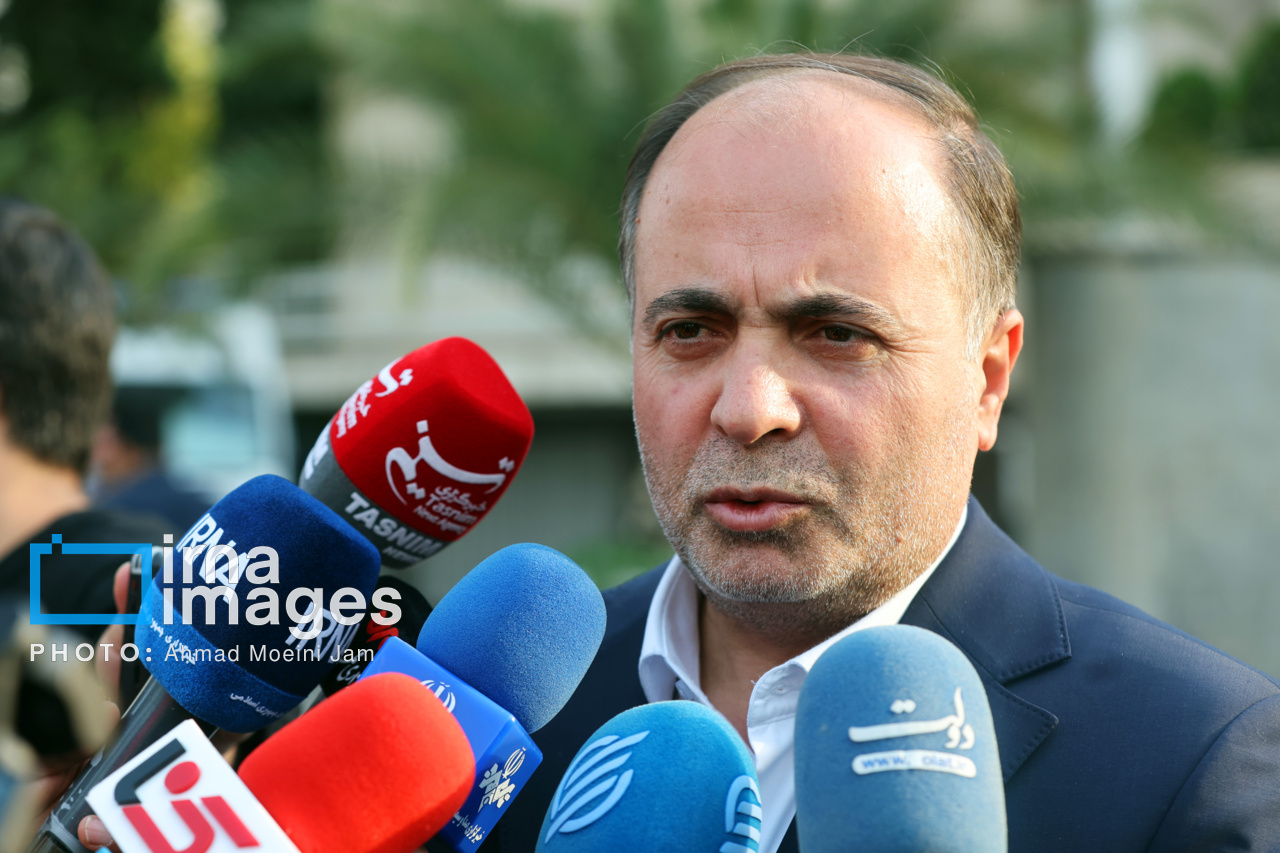 اعضای هیأت دولت در جمع خبرنگاران - ۵ مرداد ۱۴۰۴