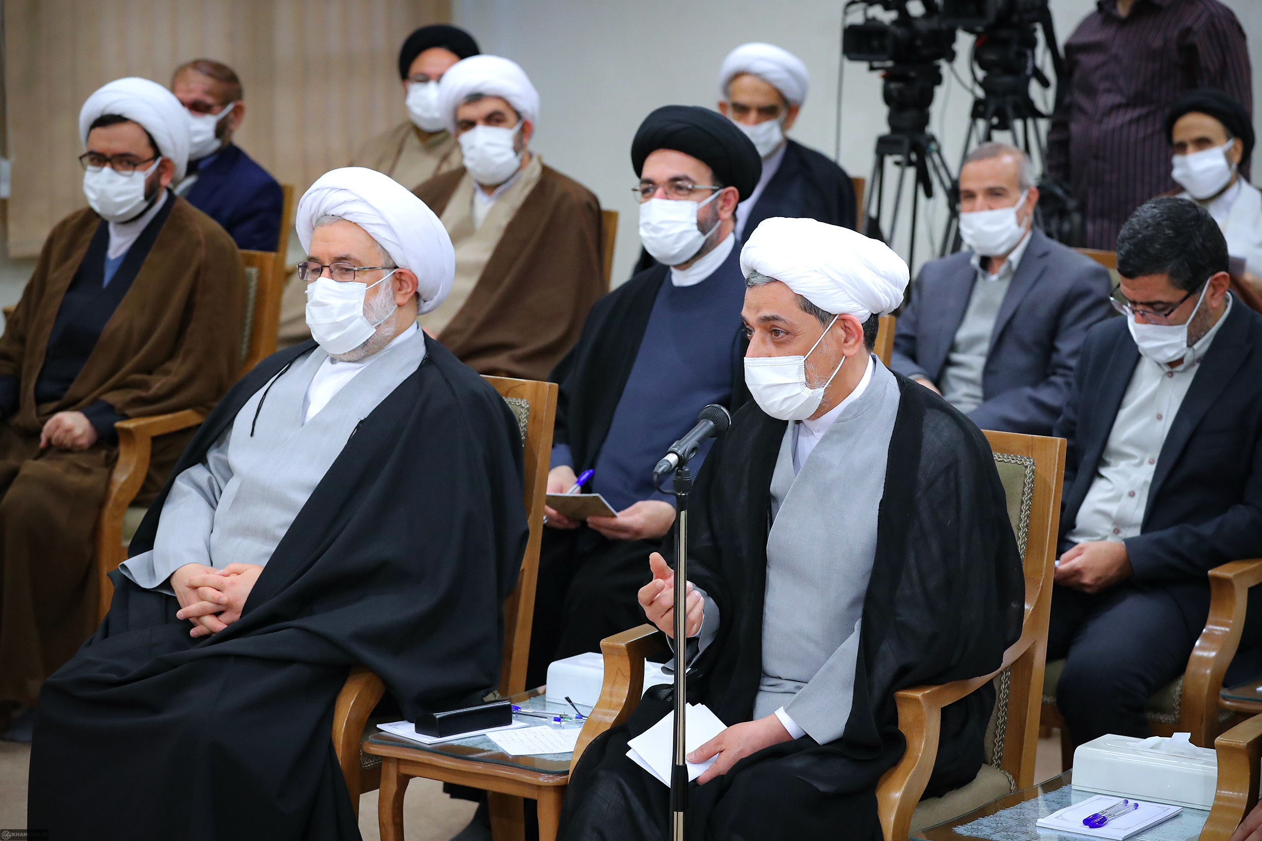 دیدار دست‌اندرکاران همایش حمزه سیدالشهداء(ع) با رهبر انقلاب