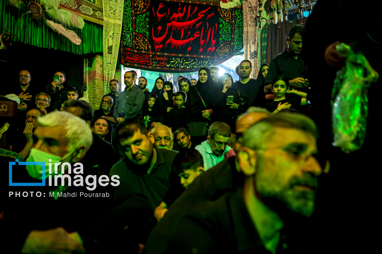 تاسوعای حسینی در تکیه تجریش