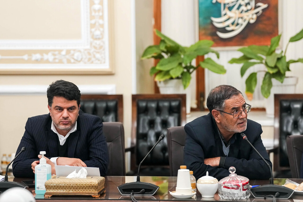 دیدار اعضای کمیسیون کشاورزی مجلس با قالیباف