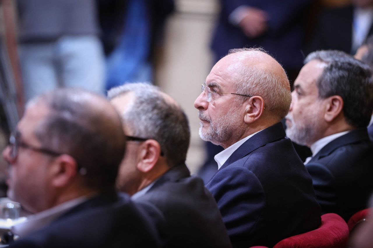 سخنرانی قالیباف در اختتامیه مجمع گفت‌وگوی تهران