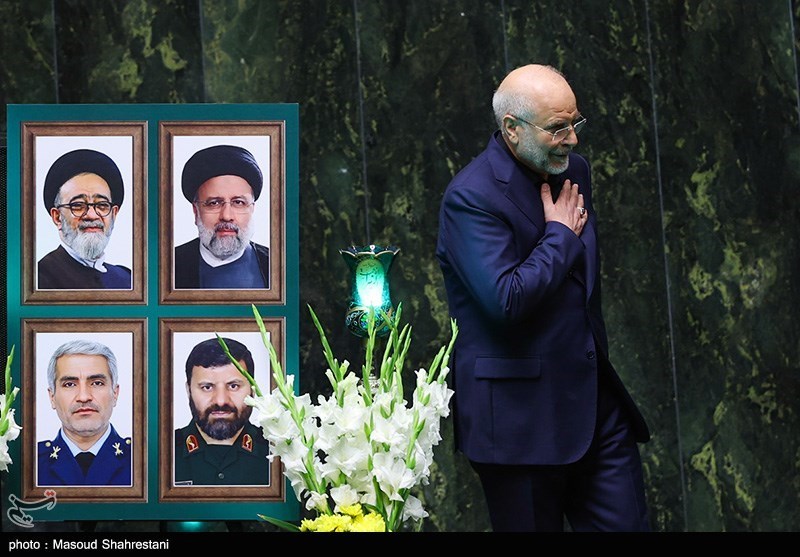 مراسم بزرگداشت شهدای خدمت در مجلس