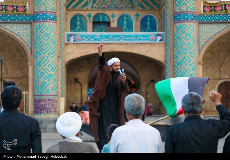 تجمع مردمی در پی محکومیت ترور شهید اسماعیل هنیه 