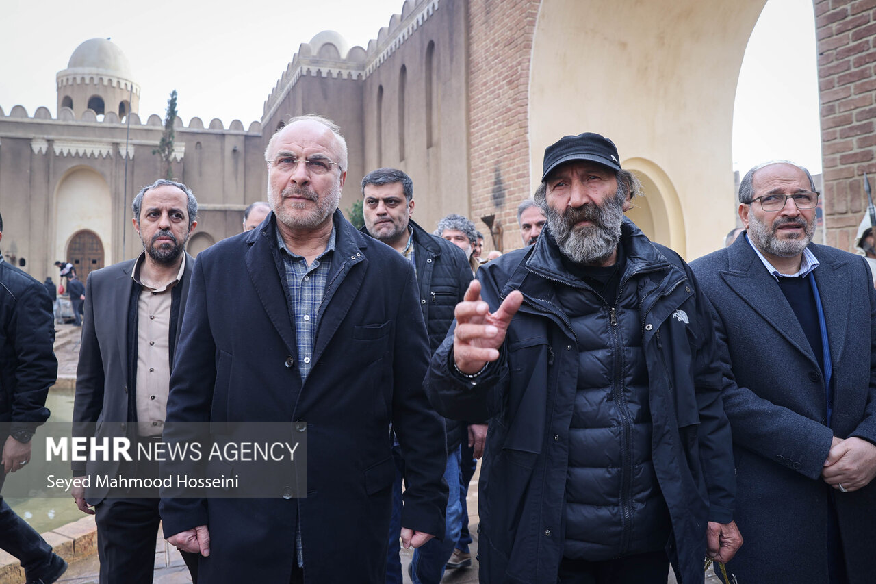 بازدید قالیباف از مراحل ساخت دو سریال تلویزیونی