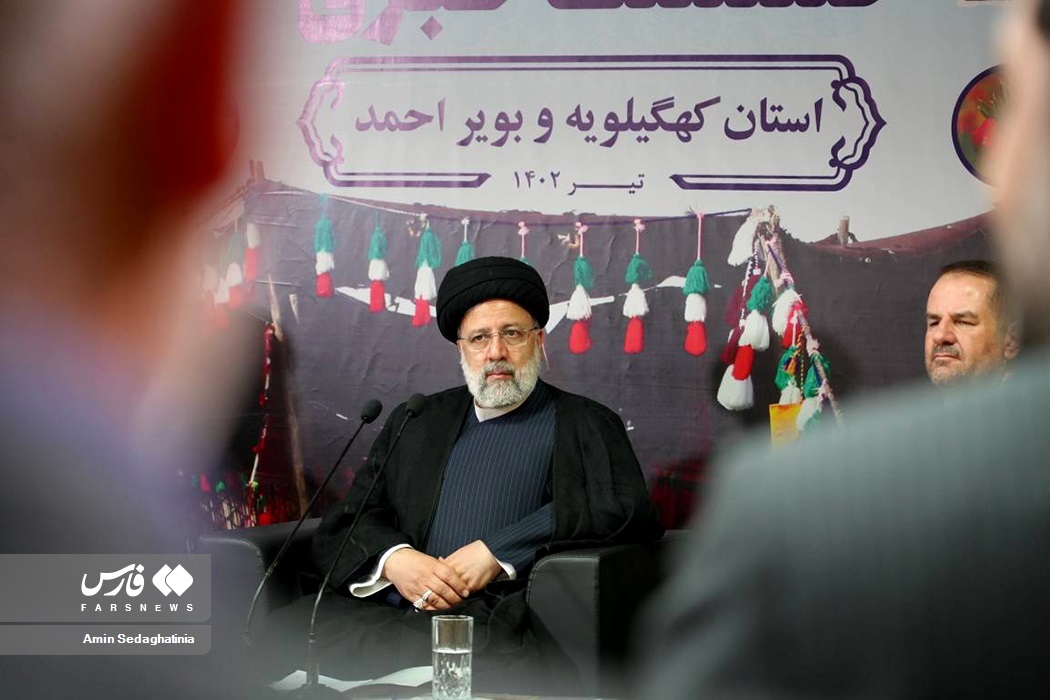 نشست خبری رئیس جمهور در یاسوج