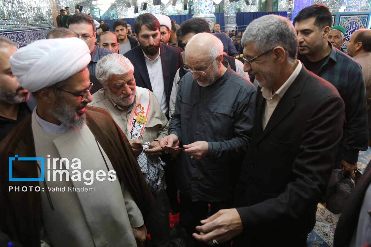 حضور قالیباف در کنگره ملی سه هزار شهید خراسان شمالی