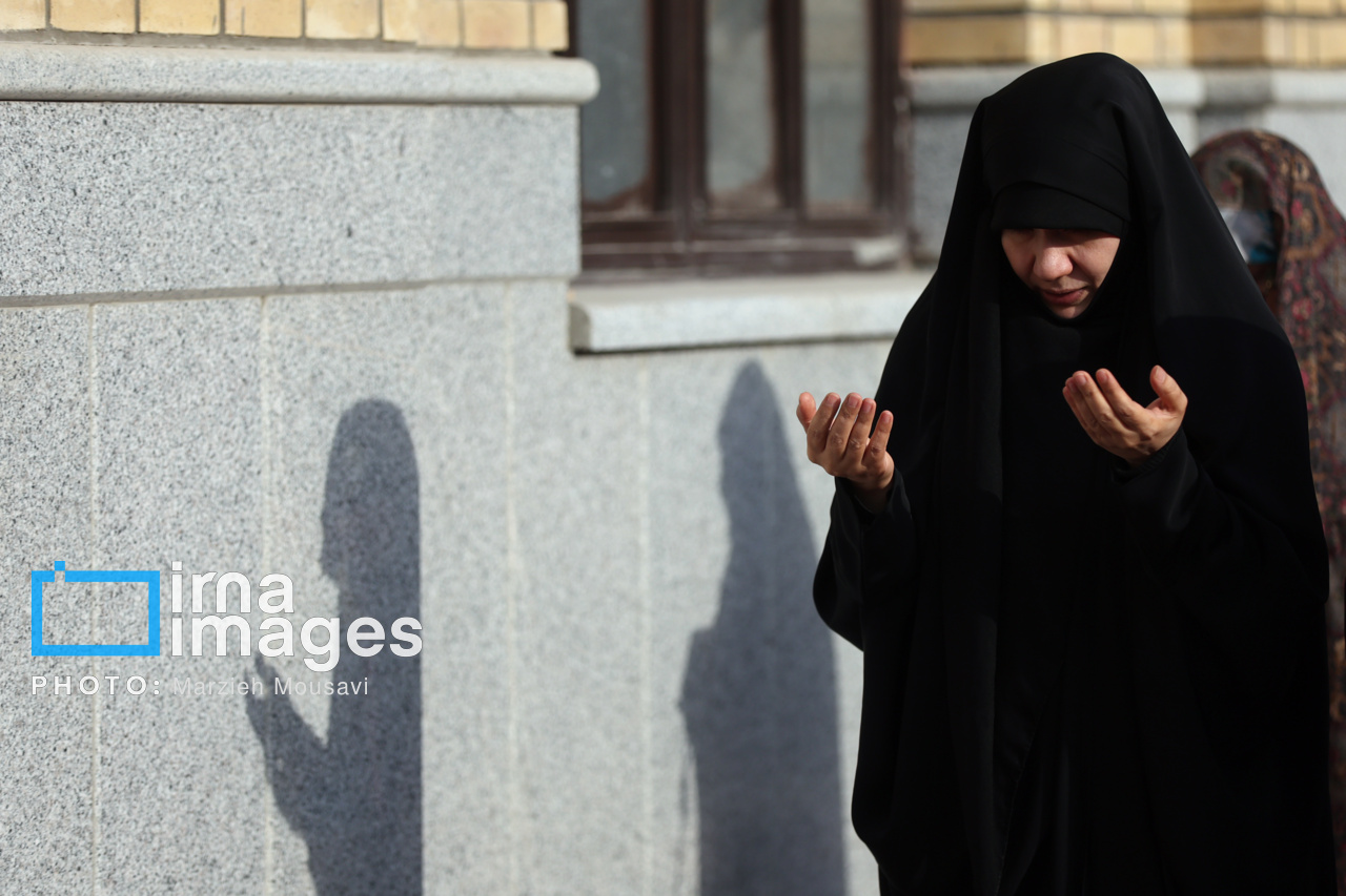  اقامه نماز باران حرم حضرت عبدالعظیم حسنی (ع)